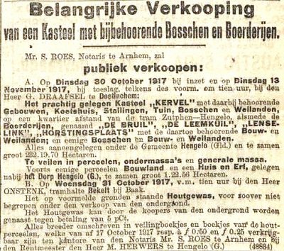 Alg Handelsblad 13 10 1917